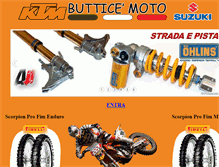 Tablet Screenshot of butticemoto.com